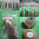 【新品即納】[MIL]ハートフォード(HWS) Kフレーム用 ラウンド サービスタイプ 木製グリップ チェッカー入り(20161117)