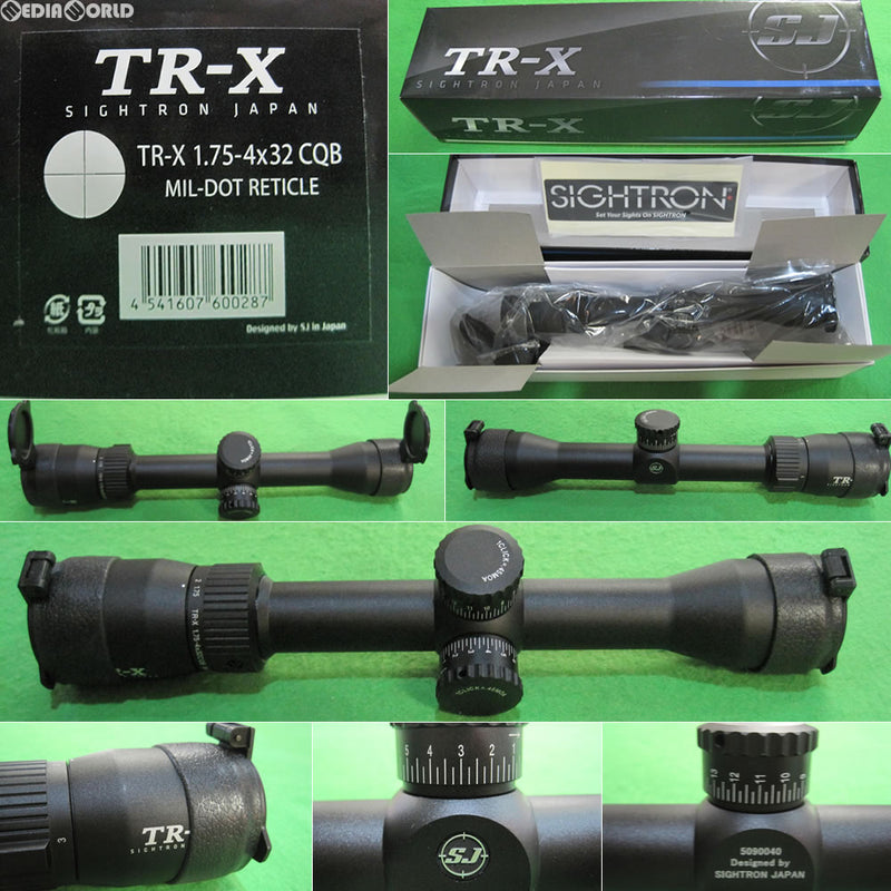 【新品即納】[MIL]サイトロンジャパン ライフルスコープ TR-X 1.75-4×32 CQB MD(20141208)