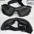 【新品即納】[MIL]メッシュ ゴーグル【小】 BK ブラック(KW-HG-031-BK)(20151130)