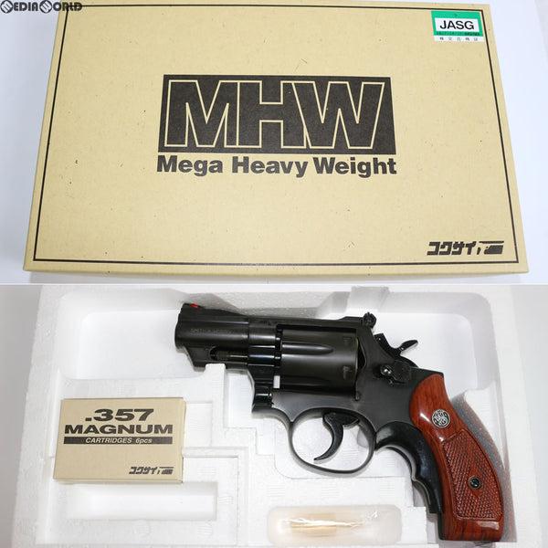 【新品即納】[MIL]コクサイ モデルガン NEW S&W M19 .357マグナム 2.5インチ メガ ヘビーウエイト モデル(No.499)(2017年再生産版)(20170616)