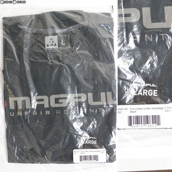 【新品即納】[MIL]MAGPUL INDUSTRIES MAGPUL Black T-シャツ Unfair Advantage L(#MPIMAG745-001)(20170616)