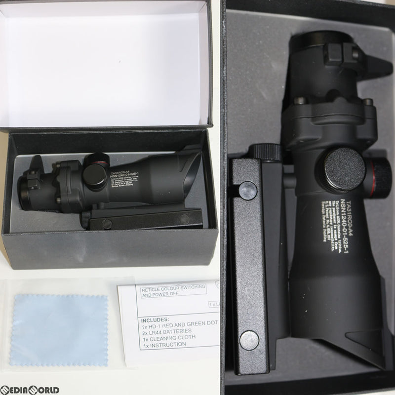 【新品即納】[MIL]ACOG タイプ レッド/グリーンイルミネーション ドットサイト(KW-RD-010-BK)(20151130)