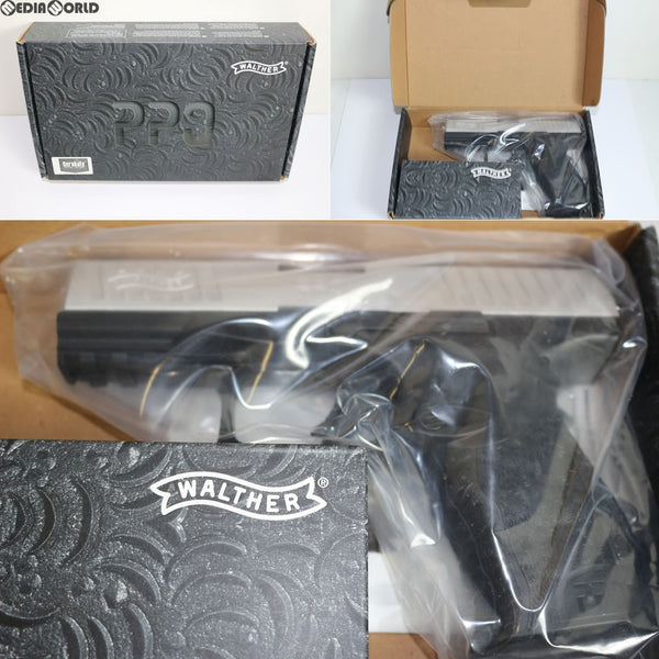 【新品即納】[MIL]Umarex(ウマレックス) ガスブローバック Walther(ワルサー) PPQ M2 GBBハンドガン SV シルバー Cerakote version(セラコートバージョン)(SA3-PPQ-CSV81) (18歳以上専用)(20170906)