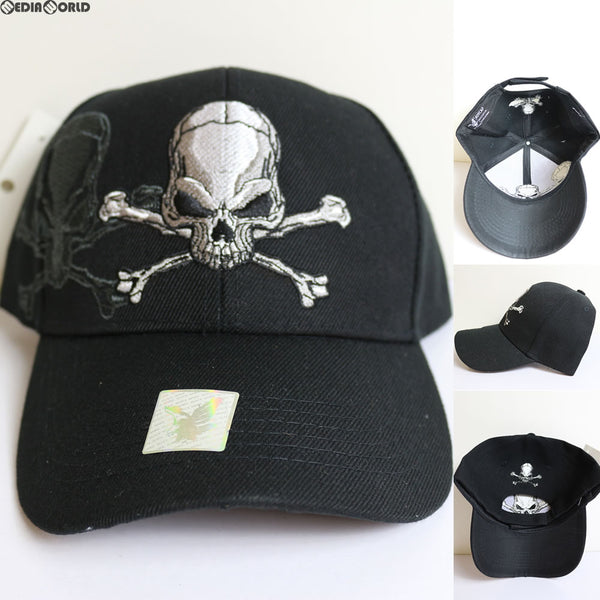 【新品即納】[MIL]WILDBILL.com スカル ベースボールキャップ Skull and Crossbones Cap with Shadow(#093_QCAP570-vm021)(20170914)