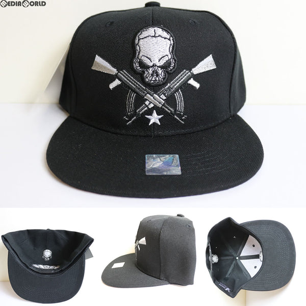 【新品即納】[MIL]WILDBILL.com スカル ベースボールキャップ Black AK Skull Snapback Cap( #093_QCAP432_m27030)(20170914)