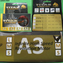 【新品即納】[MIL]LONEX TITAN A3 インフィニット ハイスピードモーター ロング ブルー(GB-05-09)(20170731)