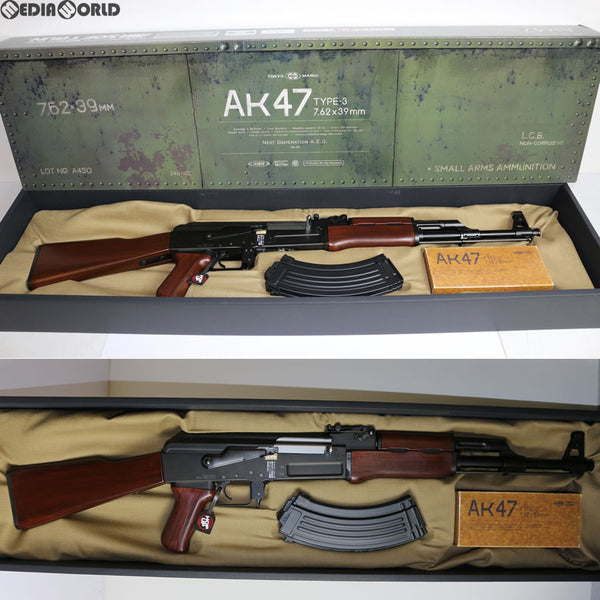 【新品】【お取り寄せ】[MIL]東京マルイ 次世代電動ガン AK47 Type3 (18歳以上専用)(20171207)