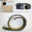 【新品即納】[MIL]イーストA ガンベルト Lサイズ 牛革製 ブラック(No.070L-BK)(20171214)