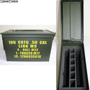 【新品即納】[MIL]Tango アンモボックス 金属製 弾薬箱タイプ 収納ボックス 50 収納仕切り付(TAG-ED0018)(20160331)