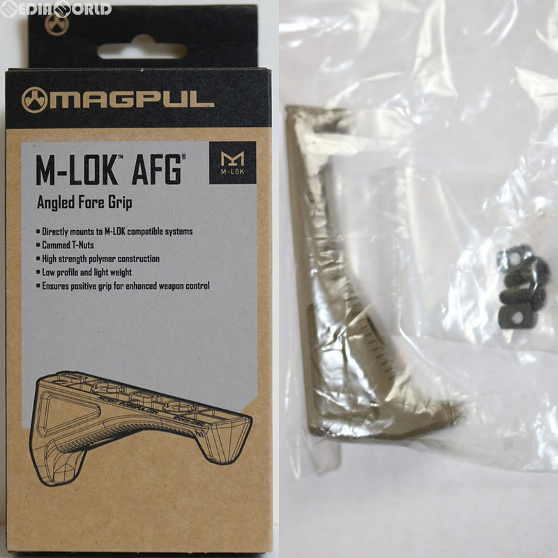 【新品即納】[MIL]MAGPUL INDUSTRIES M-LOK AFG フォアグリップ FDE(MAG598-FDE)(20170331)