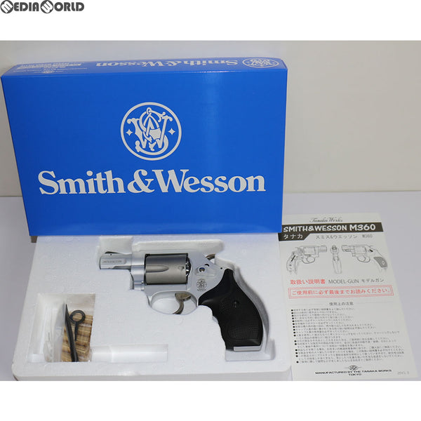 【新品即納】[MIL]タナカワークス 発火モデルガン S&W M360 SC.357マグナム 1-7/8インチ セラコートフィニッシュ(20150731)