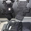 【新品即納】[MIL]GENESIS(ジェネシス) 限定品 JPCタイプ バトルプレートキャリア BK(ブラック/黒)(E-001-BK)(20180131)