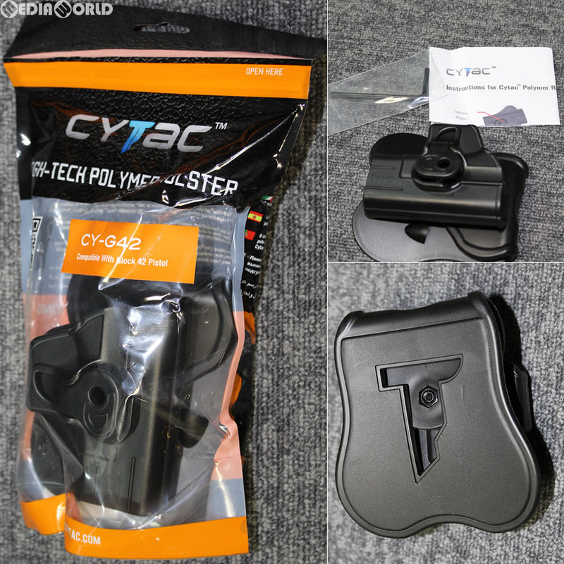 【新品即納】[MIL]CYTAC(サイタック) グロック42用ホルスター(CY-G42)(20170430)