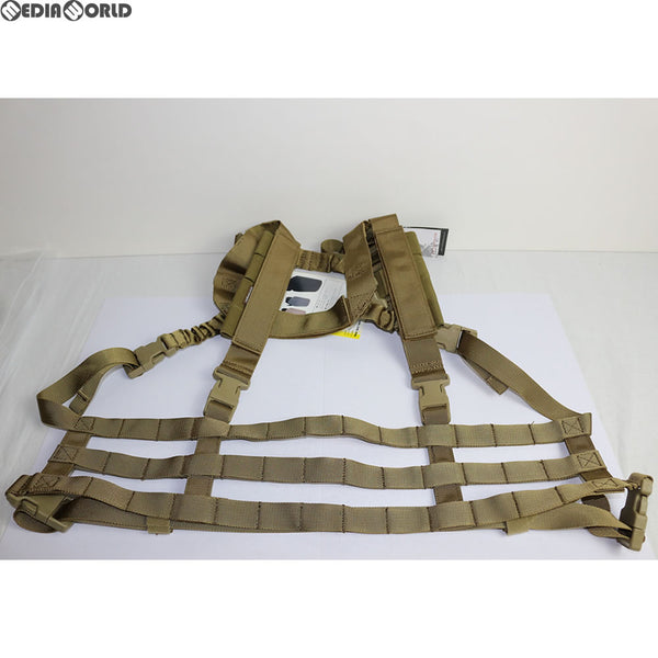 【新品即納】[MIL]EmersonGear(エマーソンギア) ライトウェイト Molle(モール) スケルトンリグ CB(コヨーテブラウン)(JE026BK)(20180221)