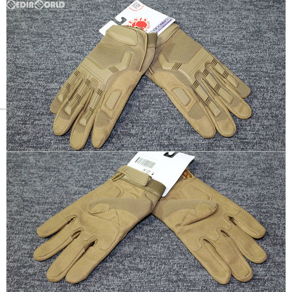 【新品即納】[MIL]GENESIS(ジェネシス) TYPE-M(タイプエム) グローブ フルフィンガー CT(コヨーテタン) Lサイズ(E-502-CT-L)(20180228)