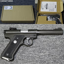 【新品即納】[MIL]マルシン工業 固定スライドガスガン スタームルガー Mk1(マーク1) 6mmBB ブルバレル ブラック HW(ヘビーウェイト)(新価格版) (18歳以上専用)(20140531)