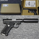 【新品即納】[MIL]マルシン工業 固定スライドガスガン スタームルガー Mk1(マーク1) 6mmBB アサシンズ サイレンサーモデル ブラック ABS(新価格版) (18歳以上専用)(20140531)