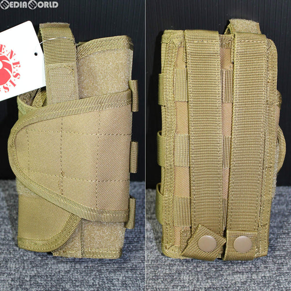 【新品即納】[MIL]GENESIS(ジェネシス) MOLLE(モール) トルネード・ホルスター CT(コヨーテタン)(E-102-CT)(20170228)