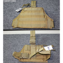 【新品即納】[MIL]GENESIS(ジェネシス) MOLLE(モール) レッグ・パネル CT(コヨーテタン)(E-111-CT)(20170228)