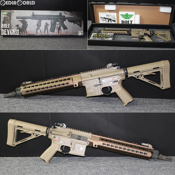 【新品即納】[MIL]BOLT AIRSOFT(ボルトエアソフト) 電動アサルトライフル HK416D DEVGRU Keymod(デヴグル キーモッド) B.R.S.S. TAN(タン)(BR-29-TAN) (18歳以上専用)(20180610)