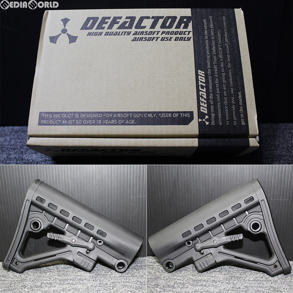 【新品即納】[MIL]DEFACTOR(ディファクター) MILタイプバットストック(DE-MIL-CTS)(20150223)