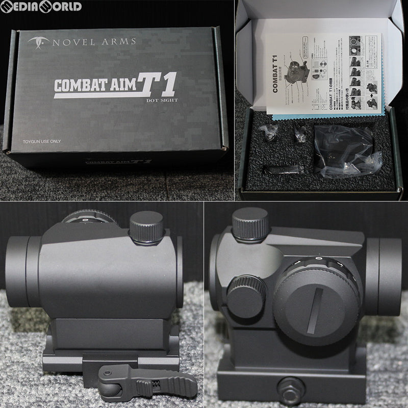 【新品即納】[MIL]ノーベルアームズ COMBAT T1 Cerakote Model ARMOUR BLACK(コンバット T1 セラコートモデル アーマーブラック) ドットサイト(20180623)