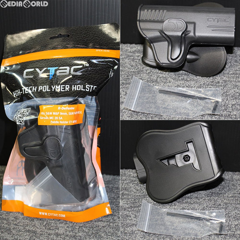 【新品即納】[MIL]CYTAC(サイタック) M&P用 パドル・ホルスター ポリマー・ホルスター(CY-MP9G2)(20180630)