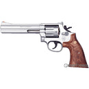 【新品】【お取り寄せ】[MIL]クラウンモデル ガスリボルバー S&W(スミスアンドウェッソン) M686 357マグナム 6インチ シルバータイプ(ステンレスタイプ)(No.13320) (18歳以上専用)(20080228)