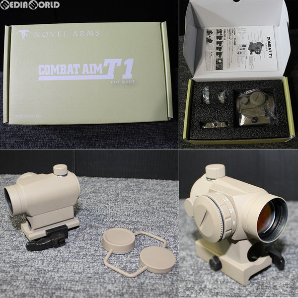 【新品即納】[MIL]ノーベルアームズ COMBAT(コンバット) T1 DT(デザートタン) ドットサイト(2018年新価格版)(20180905)