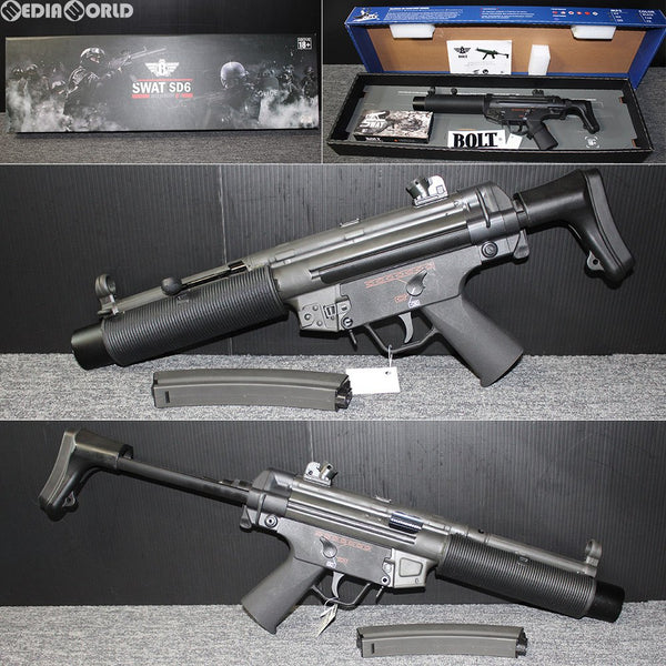 【新品即納】[MIL]BOLT AIRSOFT(ボルトエアソフト) 電動アサルトライフル MP5 SD6 SHORTY(ショーティ)(BR-28S)(パッケージJAN無し) (18歳以上専用)(20180131)