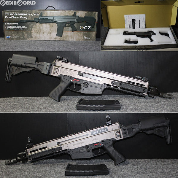 【新品即納】[MIL]ASG 電動アサルトライフル CZ 805 BREN A2(MOSFET搭載モデル) ブラック&グレー(#18969) (18歳以上専用)(20181002)