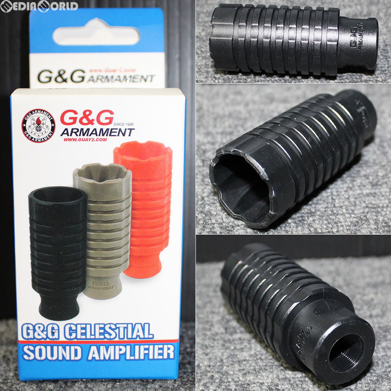 【新品即納】[MIL]G&G ARMAMENT(ジーアンドジーアーマメント) Celestial sound Plastic Amplifier BK(ブラック/黒)(G-02-105)(20181019)