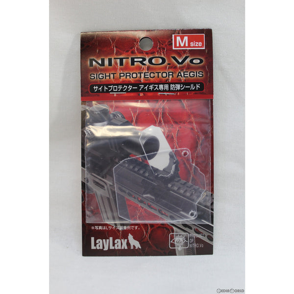 【新品】【お取り寄せ】[MIL]LayLax(ライラクス) NITRO.Vo サイトプロテクター アイギス専用 防弾シールド Mサイズ(20180531)