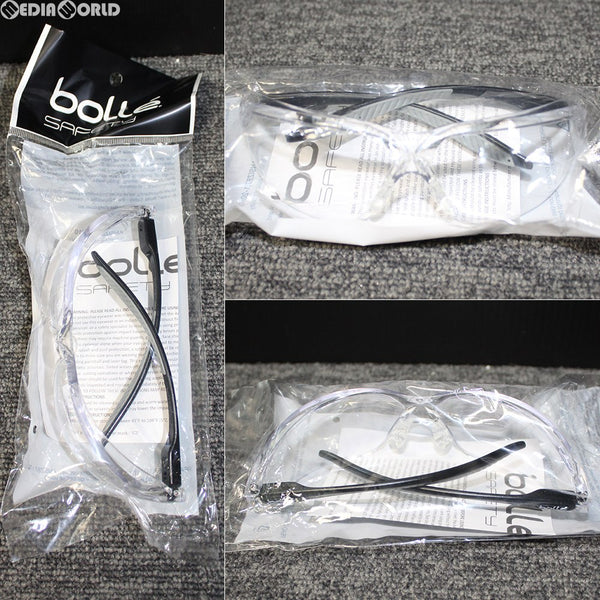 【新品即納】[MIL]bolle SAFETY(ボレーセーフティ) Safety Goggle(セーフティーゴーグル) AXIS2(アクシス2) クリアレンズ(1654101A)(20160131)