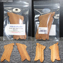 【新品即納】[MIL]CAROM SHOT(キャロムショット) タナカワークス ルガーP-08 紫檀チェッカー 木製グリップ(CG-159)(20170731)