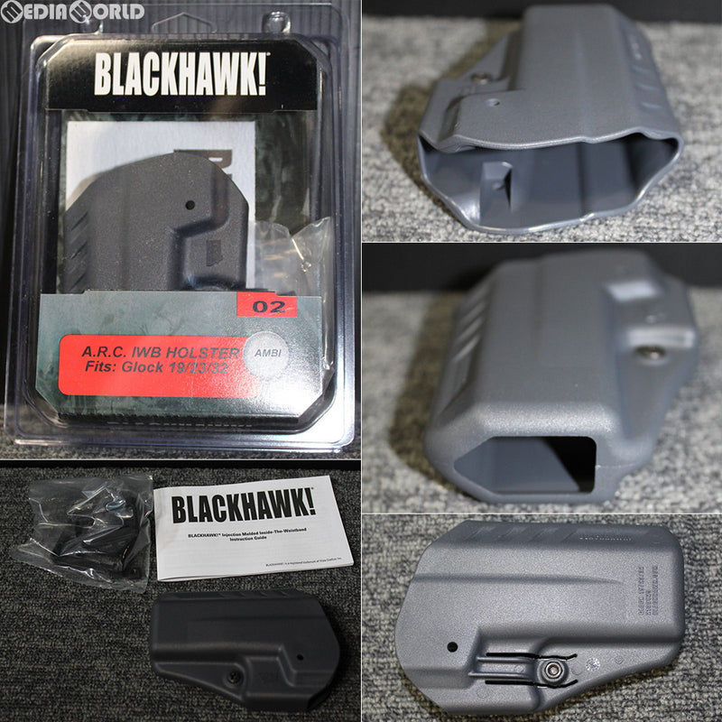 【新品即納】[MIL]BLACKHAWK!(ブラックホーク) A.R.C. IWB ホルスター グロック19/23/32(417502UG)(20150831)