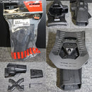 【新品即納】[MIL]FAB-Defense(ファブディフェンス) グロック用 SCORPUS ホルスター LEVEL2 RETENSION(スコーパス ホルスター レベル2 リテンジョン)右手用 BK(ブラック/黒)(FD0402BK)(20180228)