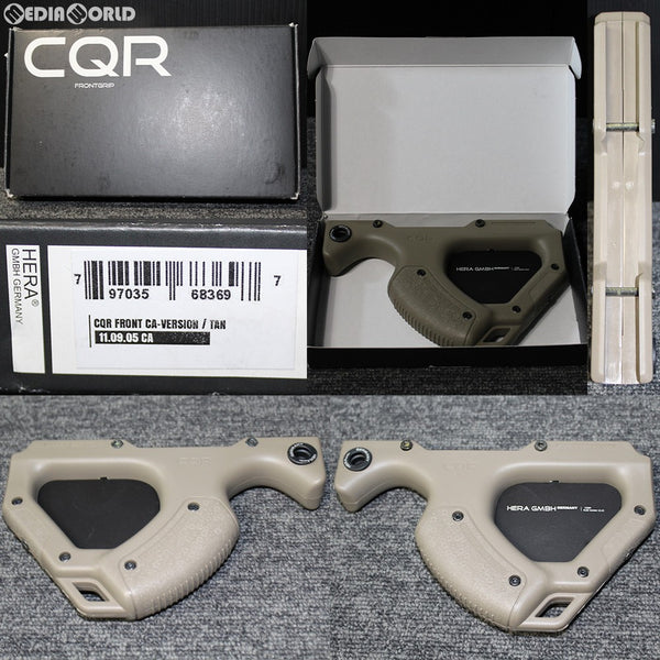 【新品即納】[MIL]HERA ARMS(ヘラアームズ) CQR フロントグリップ CAバージョン TAN(タンカラー)(HERA11-09-05CA)(20150223)