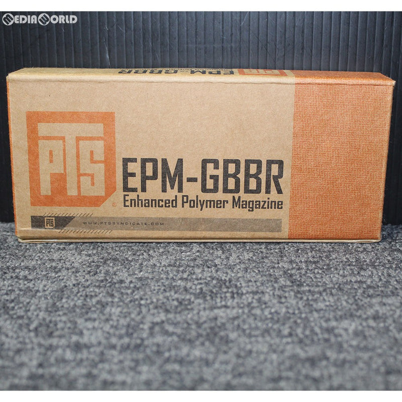 【新品即納】[MIL]PTS EPM(エンハンスドポリマーマガジン) M4 GBB BK(ブラック/黒)(20150223)