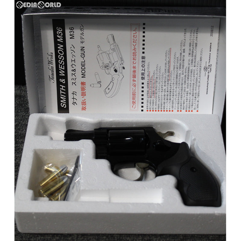 【新品即納】[MIL]タナカワークス 発火モデルガン S&W(スミスアンドウエッソン) M37 J-Police(ジェイポリス) 2インチ スチールジュピターフィニッシュ バージョン2(20190413)