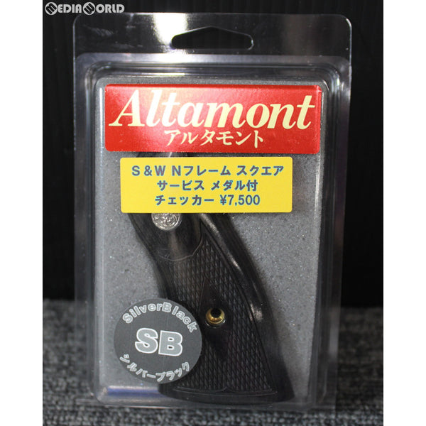 【新品即納】[MIL]Altamont(アルタモント) Nフレーム用 スクエア サービス チェッカー 木製グリップ BK(ブラック/黒)(20190530)