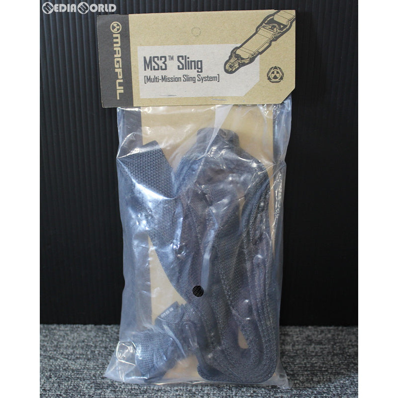 【新品即納】[MIL]ノーブランド MAGPUL MS3タイプ スリング BK(ブラック/黒)(KW-SG-007-BK)(20150223)