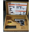 【新品即納】[MIL]HFC 固定スライドガスガン コルト 25オート サイレンサー付き SV(シルバー)(HGF-101S) (18歳以上専用)(20190727)
