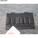 【新品即納】[MIL]GENESIS(ジェネシス) MOLLE ショットシェル・ホルダー(6発) BK(ブラック/黒)(E-563)(20150223)