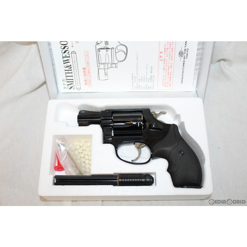 【新品】【お取り寄せ】[MIL]タナカワークス ガスリボルバー S&W(スミスアンドウエッソン) M37エアーウェイト J-Police(ジェイポリス) 2インチ スチールジュピターフィニッシュ Ver2 (18歳以上専用)(20200118)