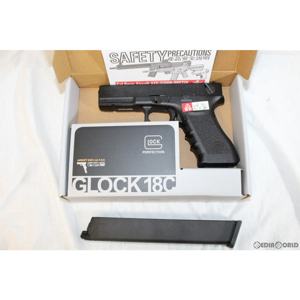 【新品即納】[MIL]UMAREX(ウマレックス)/VFC ガスブローバック GlockAirsoft(グロックエアソフト) G18C GBBハンドガン BK(ブラック/黒) 2.6419-UXA(UM3J-G18G3-BK01) (18歳以上専用)(20200118)