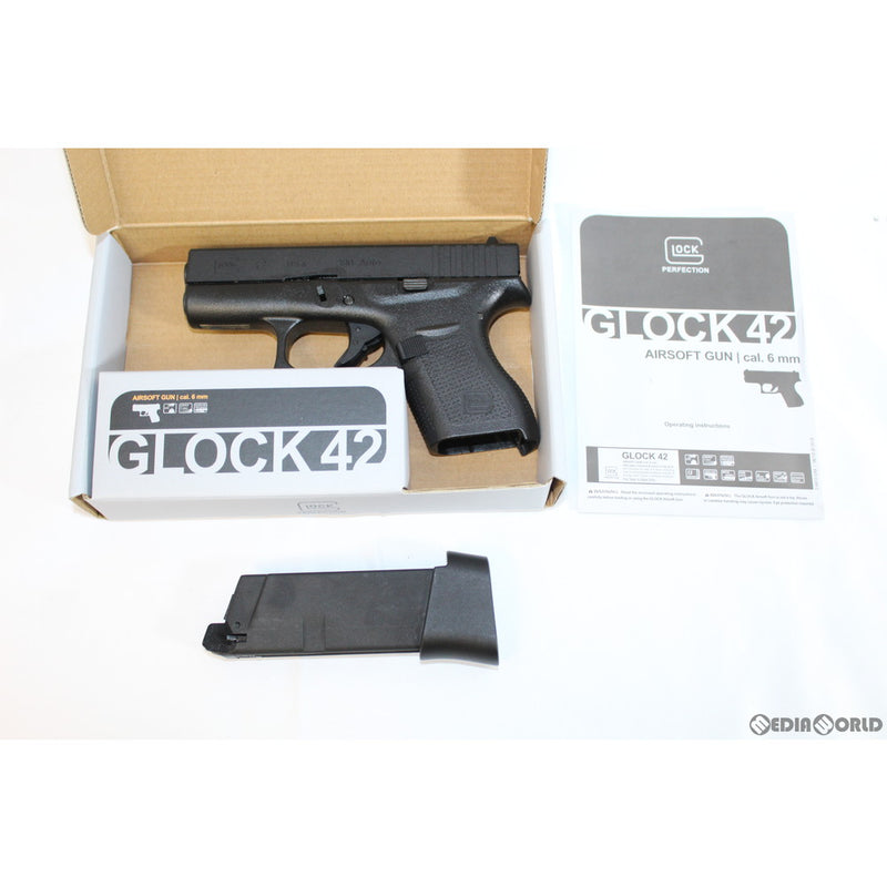 【新品即納】[MIL]UMAREX(ウマレックス) ガスブローバック GLOCK42(グロック42) Gen.4 BK(ブラック/黒)(UM3J-G42G4-BK01) (18歳以上専用)(20200324)