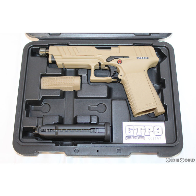 【新品即納】[MIL]G&G ARMAMENT(ジーアンドジーアーマメント) ガスブローバック GTP9 DST(デザート)(GAS-GPM-TP9-DBB-ECM) (18歳以上専用)(20200325)