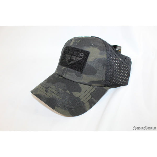 【新品即納】[MIL]CONDOR(コンドル) MESH TACTICAL CAP(メッシュタクティカルキャップ) MCBK(マルチカムブラック)(TCM-021)(20150223)