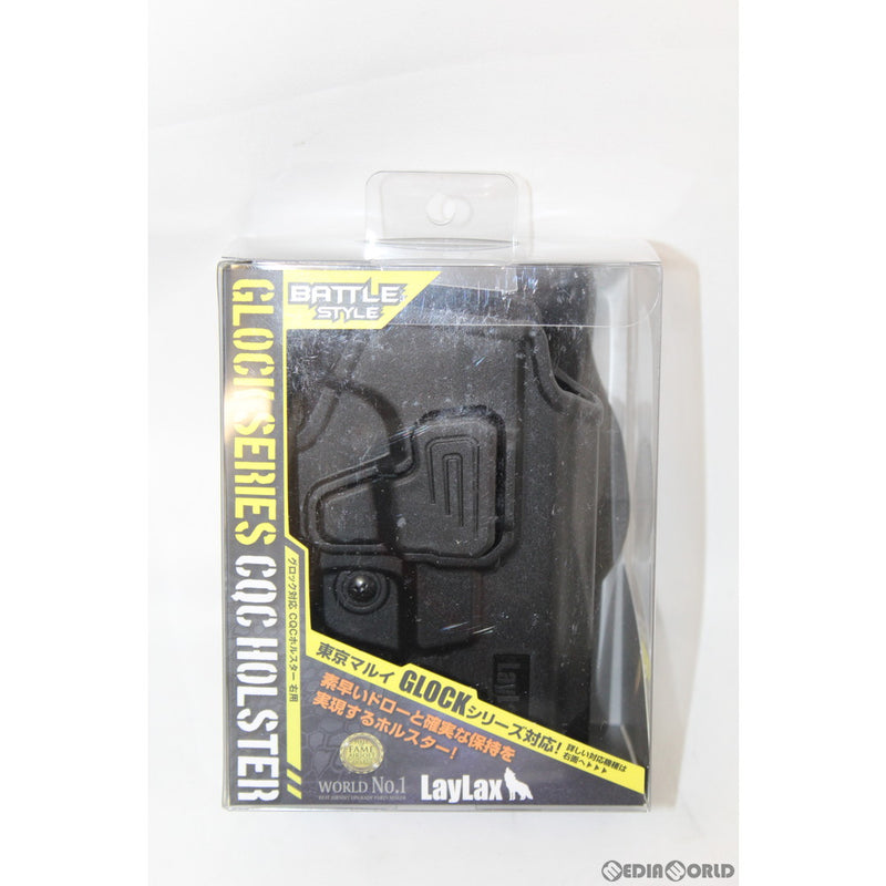 【新品即納】[MIL]LayLax(ライラクス) BATTLE STYLE(バトルスタイル) グロック対応 CQCホルスター 右用(20200205)